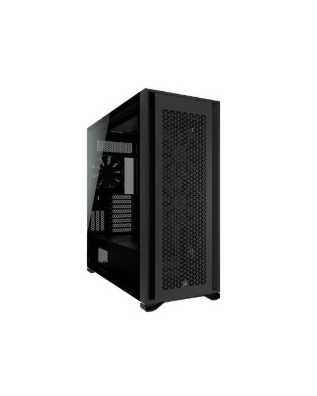 Corsair 7000D Airflow Gaming Case w/ Tempered Glass Window, E-ATX, 3 x AirGuide Fans, High-Airflow Front Panel, USB-C, Black