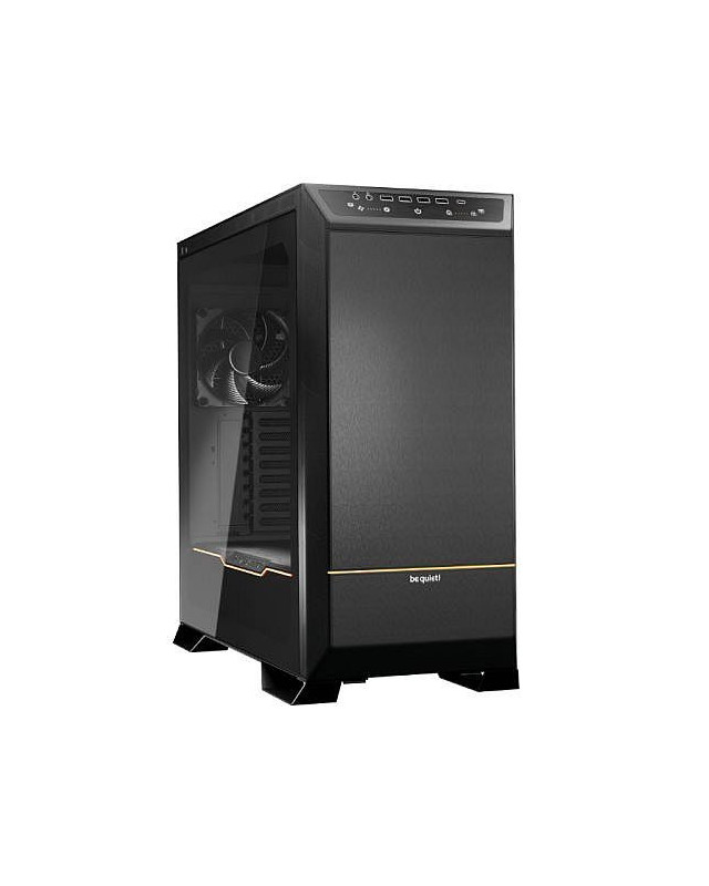 Be Quiet! Dark Base Pro 901 Gaming Case w/ Glass Window, E-ATX, ARGB   Strip, 3 Fans, Changeable Top & Front, QI Charger, Touch-Sensitive I/O, Black