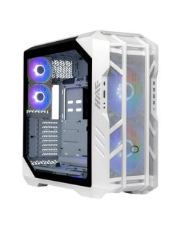 Cooler Master HAF 700 Gaming Case w/ Glass Side, E-ATX, Multi Chamber, 5x ARGB Fans, ARGB Fan Hub, USB-C, White