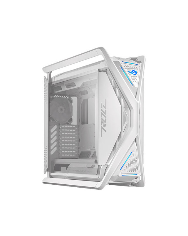Asus ROG Hyperion GR701 Gaming Case w/ Glass Windows, E-ATX, 4x 14cm Fans, Dual 420mm Radiator Support, USB-C (60W FC), Fan Hub & Lighting Panel, White