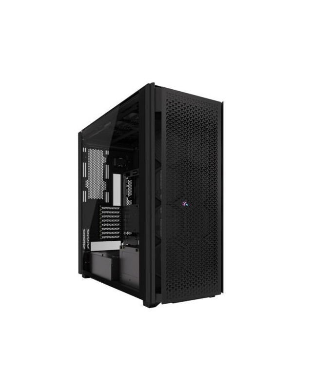 Corsair iCUE LINK 9000D RGB Airflow Gaming Case w/ Glass Side, E-ATX, Dual System, Up to 18 Fans, InfiniRail Fan Mounting, iCUE LINK Hub, USB-C,  Asus BTF Compatible, Black