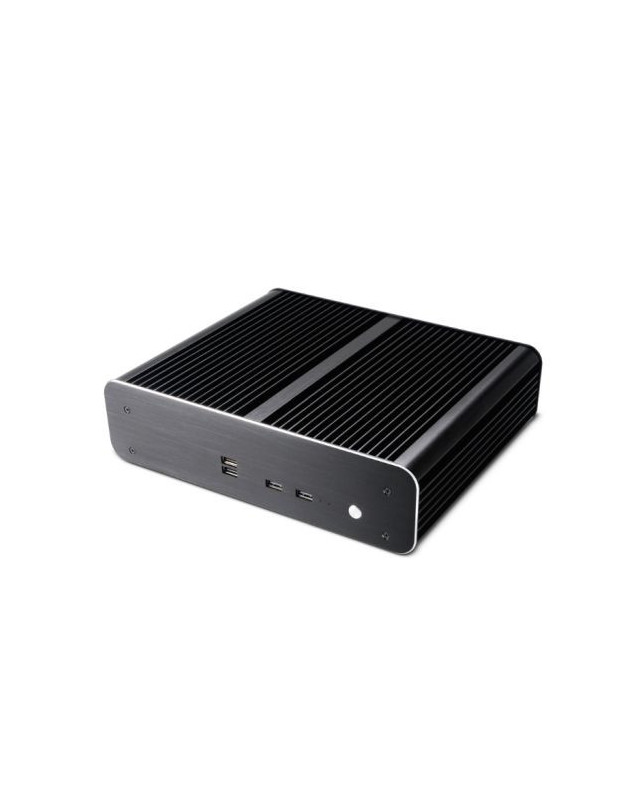 Akasa Euler TX Plus Thin Mini ITX Case for Intel LGA1700, Fanless, Aluminium, VESA Mountable