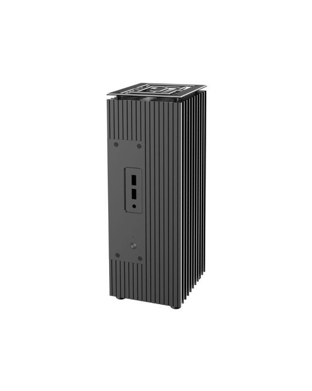 Akasa Turing AC Pro Contemporary Premium Fanless Case for Intel NUC 13 Pro, 40W TDP, 2.5” SSD/HDD, Vertical/Horizontal