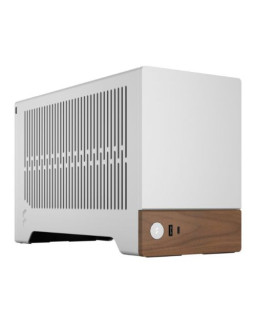 Fractal Design Terra Silver SFF PC Case, Mini ITX, Walnut Front, Anodized Aluminium Exterior, 322mm GPU Support, Requires SFX/SFX-L PSU, USB-C