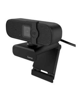 Hama C-400 FHD Webcam with Mic, 1080p, 30fps, Closable Lens, 360° Swivel Range, 70° Visual Angle