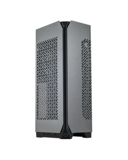Cooler Master NCORE 100 MAX Gaming Case, Mini ITX, Extendable Width, 120mm AIO Cooler & 850W PSU Included, 4-Slot GPU Support, USB-C, Dark Grey