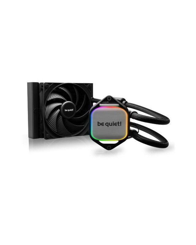 Be Quiet! Pure Loop 2 120mm Liquid CPU Cooler, 1x Pure Wings 3 PWM Fans, ARGB Cooling Block