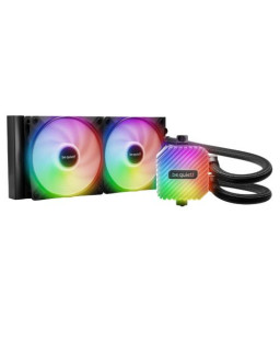 Be Quiet! Light Loop 240mm ARGB Liquid CPU Cooler, 2x Light Wings LX PWM Fans, ARGB Cooling Block, ARGB-PWM-Hub