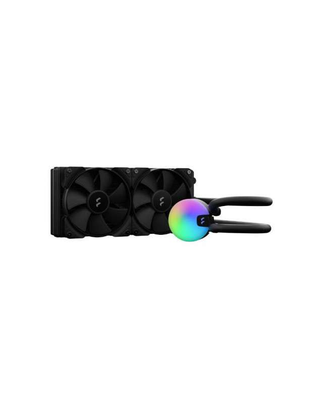 Fractal Design Lumen S24 V2 240mm Liquid CPU Cooler, ARGB Pump, 2x 12cm PWM Fans