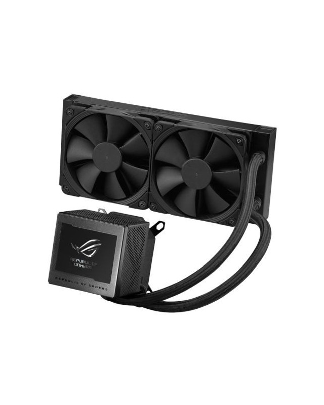 Asus ROG Ryujin III 240mm Liquid CPU Cooler, 2x 12cm PWM Noctua Fans, Full Colour Customisable LCD Display