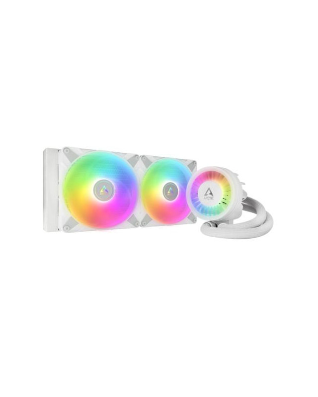 Arctic Liquid Freezer III A-RGB 280mm Liquid CPU Cooler, P14 PWM PST ARGB Fans & ARGB PWM Controlled Pump, White