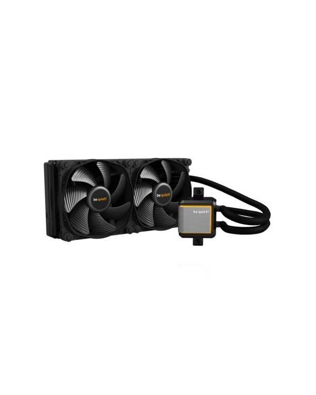 Be Quiet! Silent Loop 2 280mm ARGB Liquid CPU Cooler, Dampened & Adjustable Pump, 2 x 14cm Silent Wings 3 PWM Fans