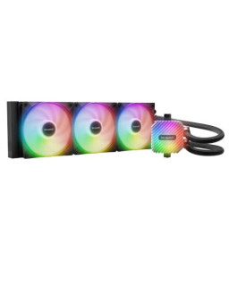 Be Quiet! Light Loop 360mm ARGB Liquid CPU Cooler, 3x Light Wings LX PWM Fans, ARGB Cooling Block, ARGB-PWM-Hub