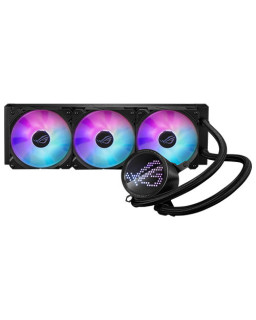 Asus ROG Ryuo III 360 ARGB 360mm Liquid CPU Cooler, 8th Gen Asetek Pump, 3 x ARGB Fans, Anime Matrix LED Display