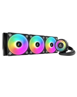 Arctic Liquid Freezer III A-RGB 420mm Liquid CPU Cooler, P14 PWM PST ARGB Fans & ARGB PWM Controlled Pump, Black