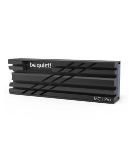 Be Quiet! MC1 PRO M.2 SSD Cooler w/ Integrated Heat Pipe, For Single & Double Sided M.2 2280 Modules