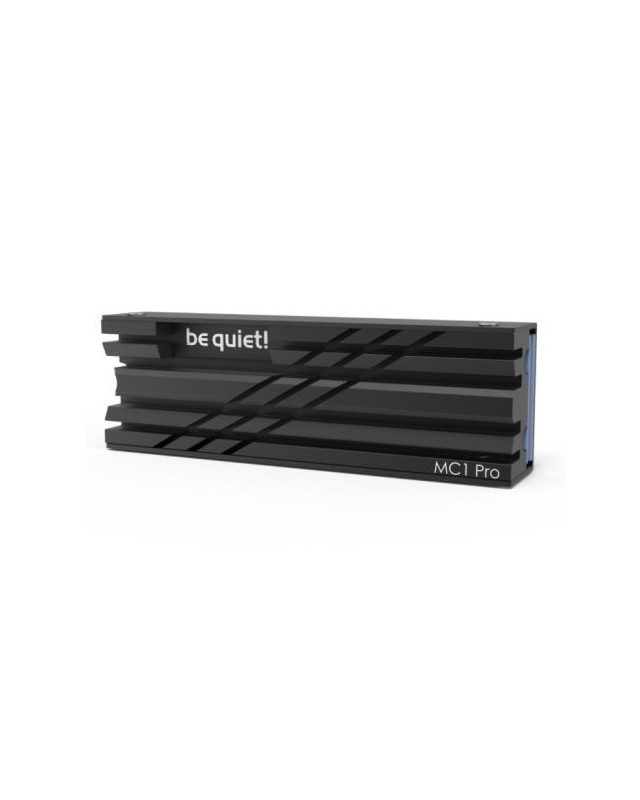 Be Quiet! MC1 PRO M.2 SSD Cooler w/ Integrated Heat Pipe, For Single & Double Sided M.2 2280 Modules
