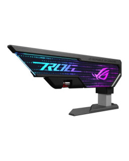 Asus ROG Herculx Graphics Card Holder, 3D ARGB Lightning, Stand Design, Supports Height of 72-128mm, Magnetic Spirit Level