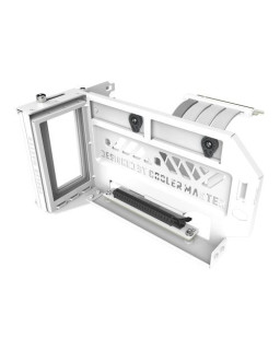 Cooler Master Vertical GPU Holder Kit V3 with 165mm PCIe 4.0 Riser Cable, White