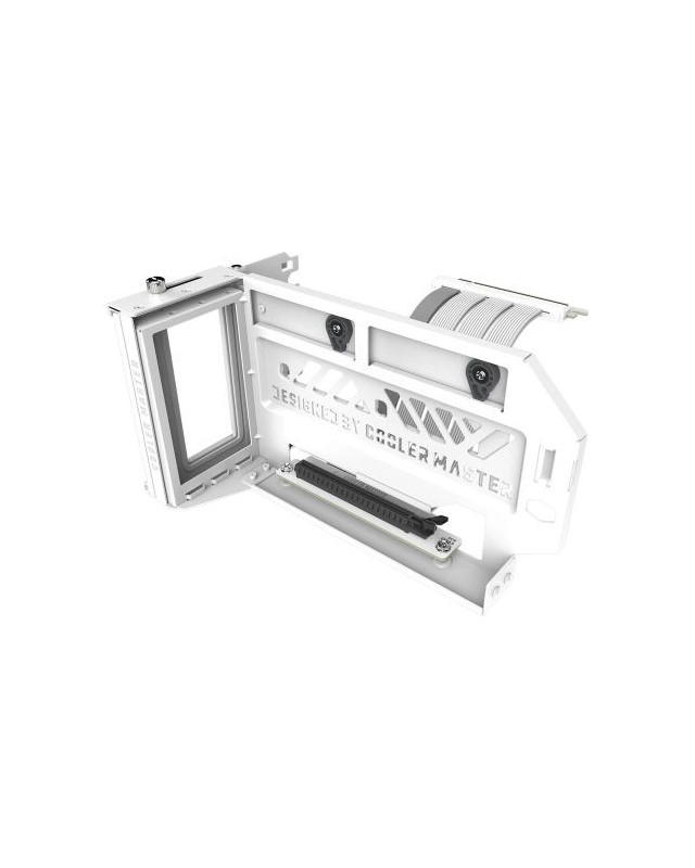 Cooler Master Vertical GPU Holder Kit V3 with 165mm PCIe 4.0 Riser Cable, White