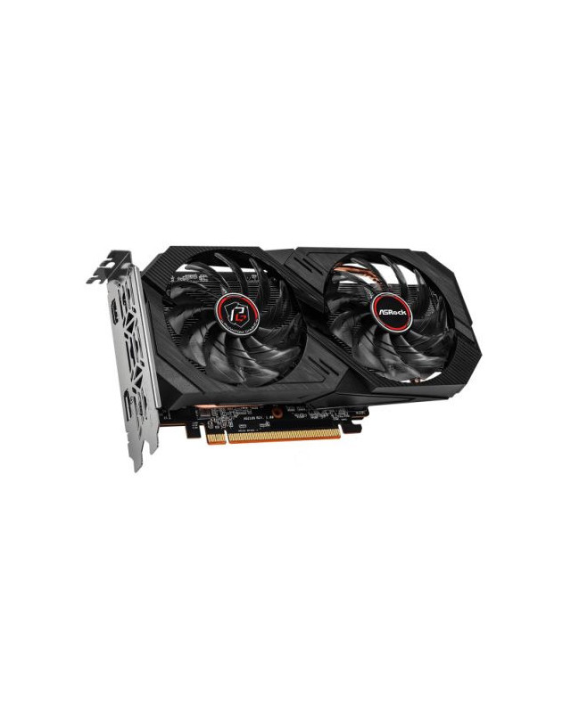 Asrock RX6500 XT Phantom Gaming D 4GB OC, 4GB DDR6, PCIe4, HDMI, DP, 2820MHz Clock, Overclocked