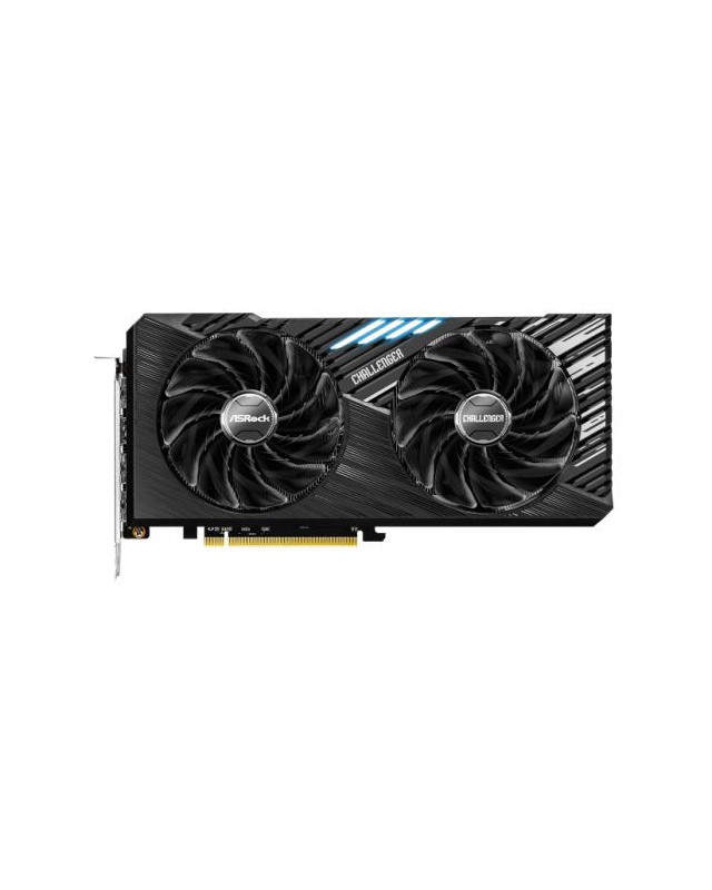 Asrock RX7600 XT Challenger 16GB OC, PCIe4, 16GB DDR6, HDMI, 3 DP, 2799MHz Clock, LED Lighting, Overclocked
