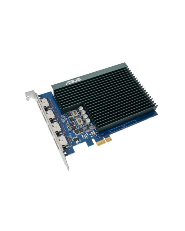 Asus GT730, 2GB DDR5, PCIe2, 4 x HDMI, 927 MHz, Passive, Single Slot