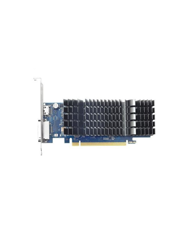 Asus GeForce GT1030, 2GB DDR5, PCIe3, DVI, HDMI, 1506MHz Clock, Silent, Low Profile (Bracket Included)