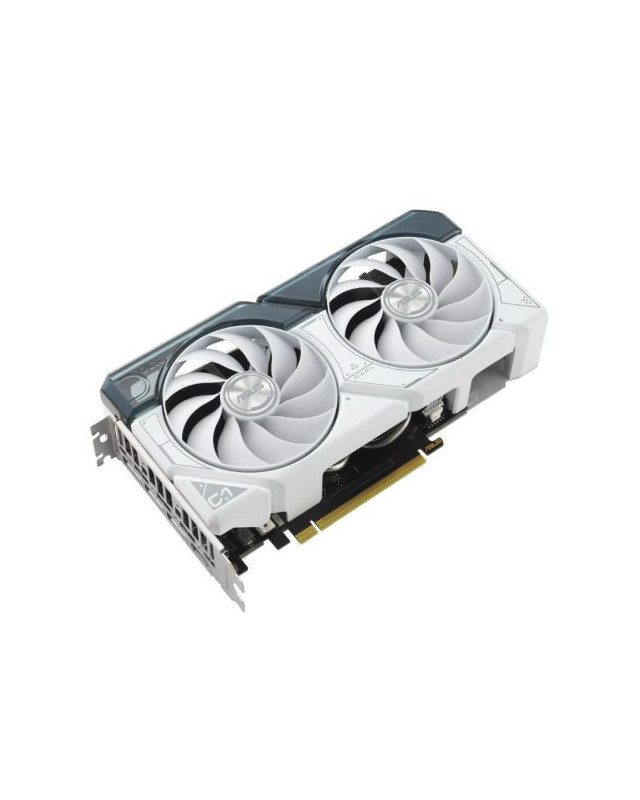 Asus DUAL RTX4060 Ti White OC, PCIe4, 8GB DDR6, HDMI, 3 DP, 2595MHz Clock, Overclocked