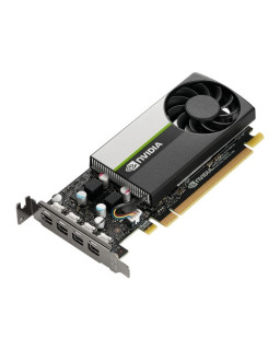 PNY T1000 Professional Graphics Card, 8GB DDR6, 896 Cores, 4 miniDP, Low Profile (Bracket Included), OEM (Brown Box)