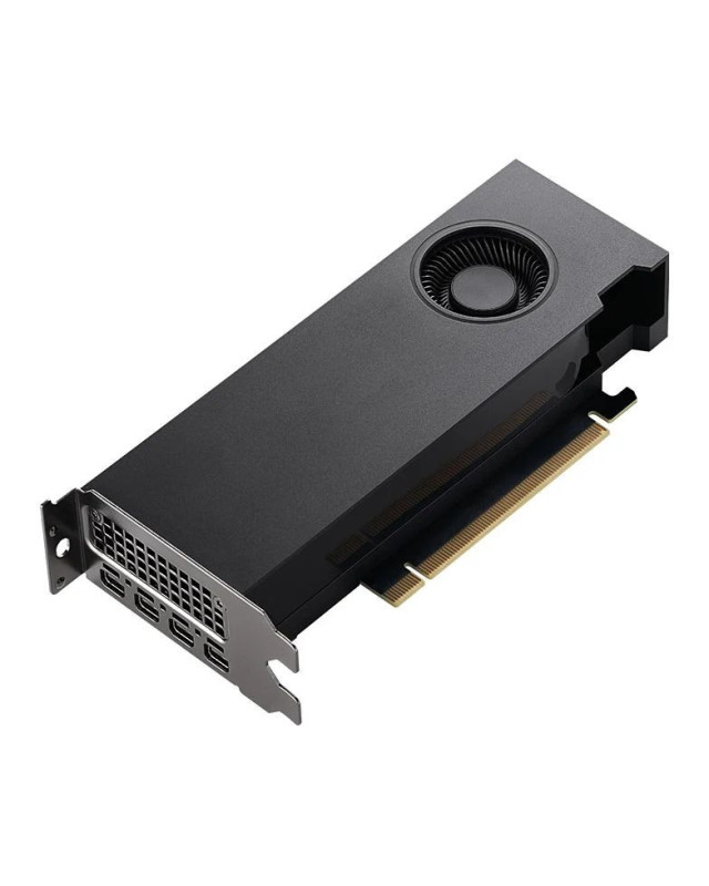 PNY RTXA2000 Professional Graphics Card, 12GB DDR6, 3328 Cores, 4 mDP, Low Profile, OEM (Brown Box)