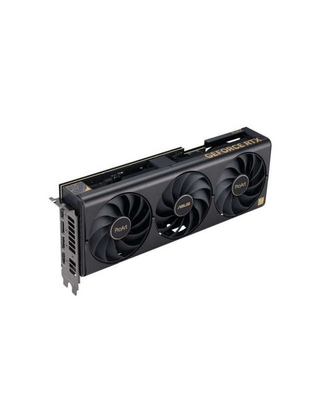 Asus ProArt RTX4070 Ti SUPER OC, 16GB DDR6X, HDMI, 3 DP, 2670MHz Clock, Overclocked, Compact 2.5 Slot