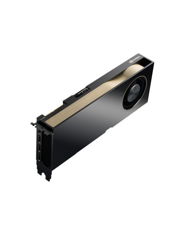 PNY RTXA6000 Professional Graphics Card, 48GB DDR6, 4 DP, Ampere Ray Tracing, 10752 Core, NVLink support, OEM (Brown Box)