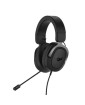 Asus TUF Gaming H3 7.1 Gaming Headset, 3.5mm Jack, Boom Mic, Surround Sound, Deep Bass, Fast-cooling Ear Cushions, Gun Metal