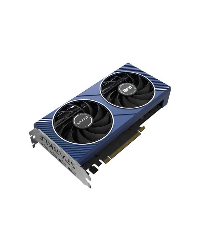 Sparkle Intel ARC A750 ORC OC, 8GB DDR6, PCIe4, HDMI, 3 DP, 2200MHz Clock, 0dB Cooling, LED Temperature Display, Overclocked