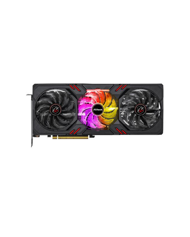 Asrock Intel Arc A770 Phantom Gaming 16GB OC, 16GB DDR6, PCIe4, HDMI, 3 DP, 2200MHz Clock, 0dB Cooling, RGB, Overclocked