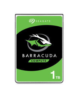Seagate 2.5", 1TB, SATA3, BarraCuda Hard Drive, 5400RPM, 128MB Cache, 7mm, OEM