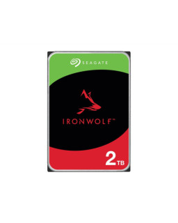 Seagate 3.5", 2TB, SATA3, IronWolf NAS Hard Drive, 5400RPM, 256MB Cache, 8 Drive Bays Supported, OEM