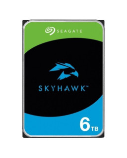 Seagate 3.5", 6TB, SATA3, SkyHawk Surveillance Hard Drive, 256MB Cache, 16 Drive Bays Supported, 24/7, CMR, OEM