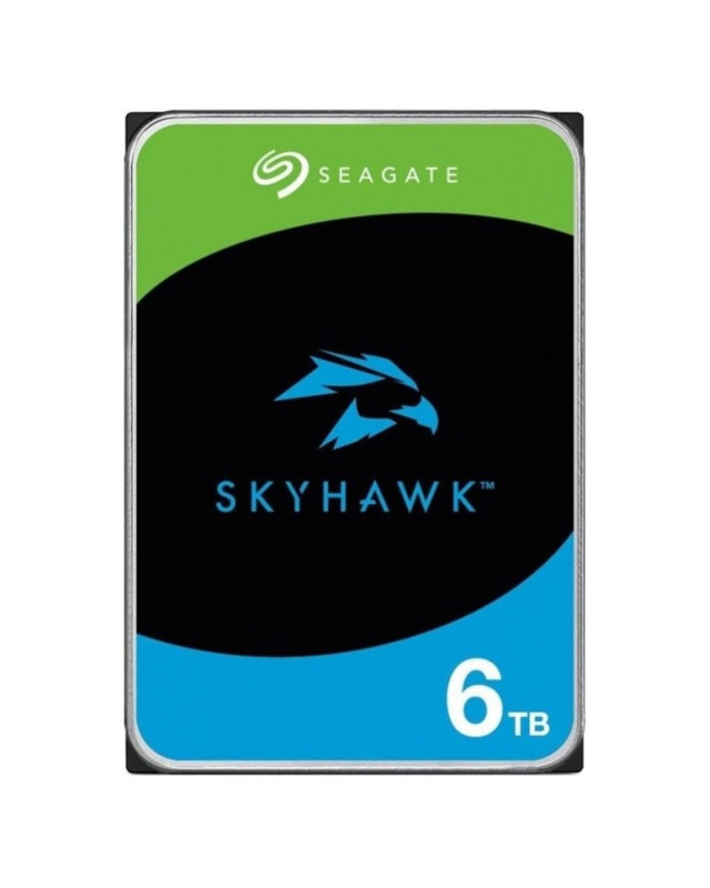 Seagate 3.5", 6TB, SATA3, SkyHawk Surveillance Hard Drive, 256MB Cache, 16 Drive Bays Supported, 24/7, CMR, OEM