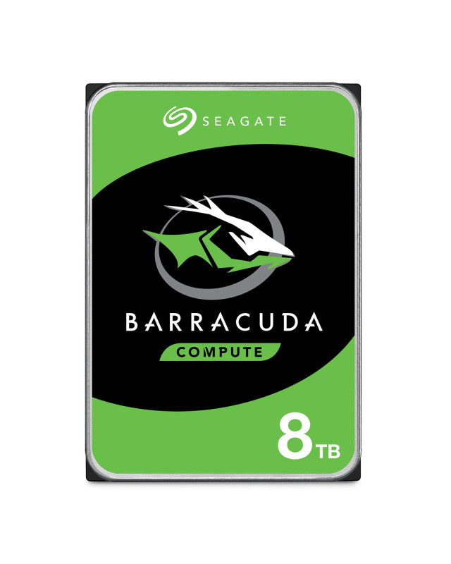 Seagate 3.5", 8TB, SATA3, BarraCuda Hard Drive, 5400RPM, 256MB Cache, OEM