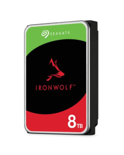 Seagate 3.5", 8TB, SATA3, IronWolf NAS Hard Drive, 5400RPM, 256MB Cache, 8 Drive Bays Supported, OEM