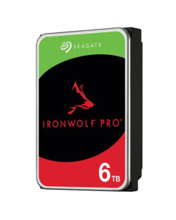 Seagate 3.5", 6TB, SATA3, IronWolf Pro NAS Hard Drive, 7200RPM, 256MB Cache, CMR, OEM