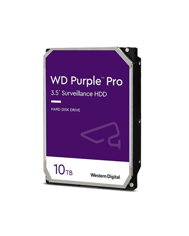 WD 3.5", 10TB, SATA3, Purple Pro Surveillance Hard Drive, 7200RPM, 256MB Cache, OEM
