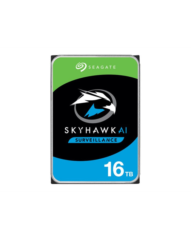 Seagate 3.5", 16TB, SATA3, SkyHawk AI Surveillance Hard Drive, 512MB Cache, 24/7