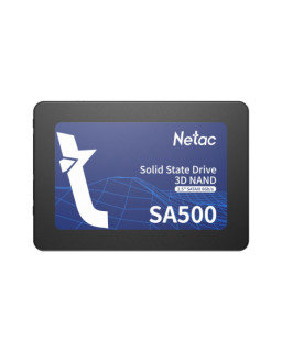 Netac 512GB SA500 SSD, 2.5", SATA3, 3D NAND, R/W 520/450 MB/s, 7mm