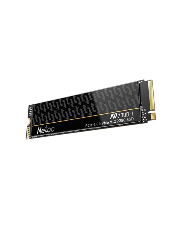 Netac 2TB NV7000-T M.2 NVMe Gen4 SSD, M.2 2280, PCIe4, 3D NAND, R/W 7300/6700 MB/s, Heatspreader