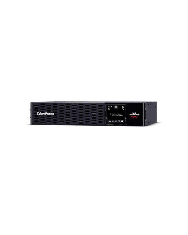 CyberPower Smart App 1000VA Line Interactive 2U Rackmountable Professional UPS, 1000W, LCD Display, 10x IEC, AVR Energy Saving, Hot-swappable Batteries