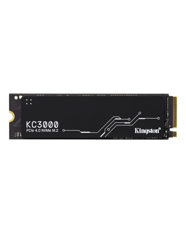Kingston 2TB KC3000 M.2 NVMe SSD, M.2 2280, PCIe4, 3D TLC NAND, R/W 7000/7000 MB/s, 1M/1M IOPS, Aluminium Heatspreader