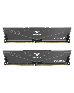 Team T-Force Vulcan Z 32GB Kit (2 x 16GB), DDR4, 3600MHz (PC4-28800), CL18, XMP 2.0, DIMM Memory, Grey